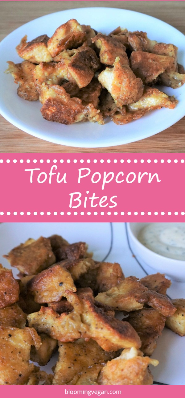 Tofu Popcorn Bites | Blooming Vegan