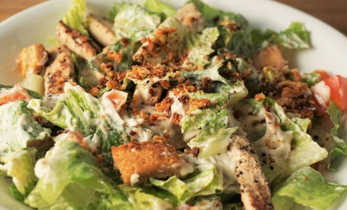 Vegan Caesar Salad | Blooming Vegan