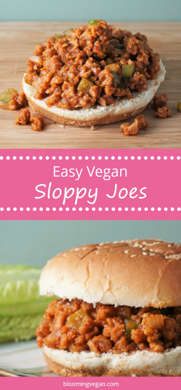 Easy Vegan Sloppy Joes | Blooming Vegan