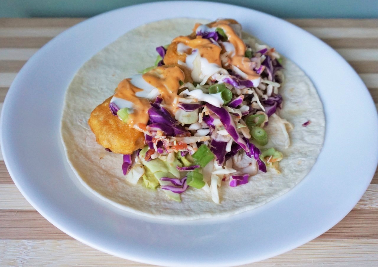 Baja Style Gardein Fishless Burritos | Blooming Vegan