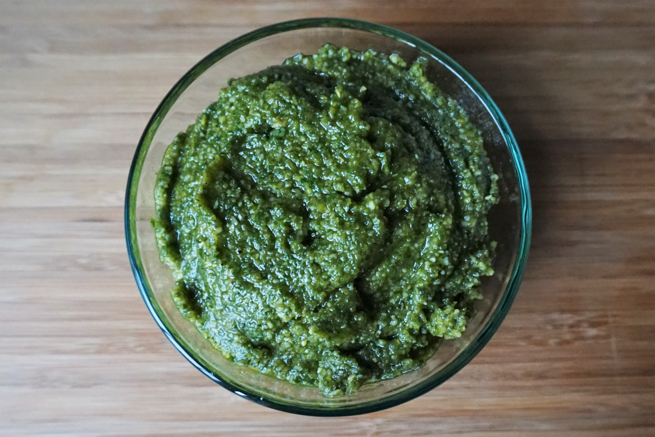 Vegan Basil Pesto | Blooming Vegan