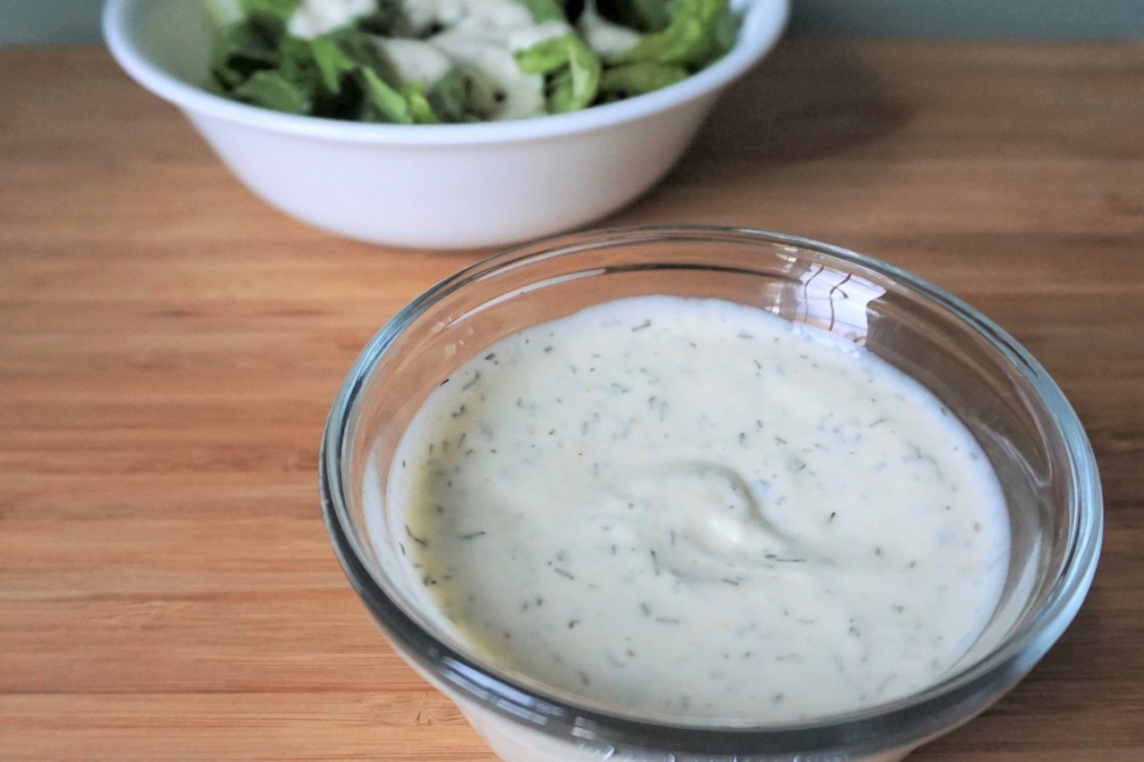 Easy Vegan Ranch Dressing (5 Ingredients) | Blooming Vegan