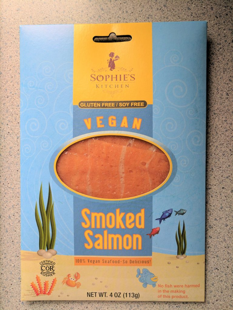 Review Sophie S Kitchen Vegan Smoked Salmon Blooming Vegan   Sophies Salmon 768x1024 