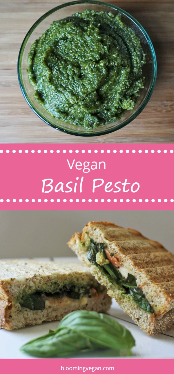 Vegan Basil Pesto | Blooming Vegan