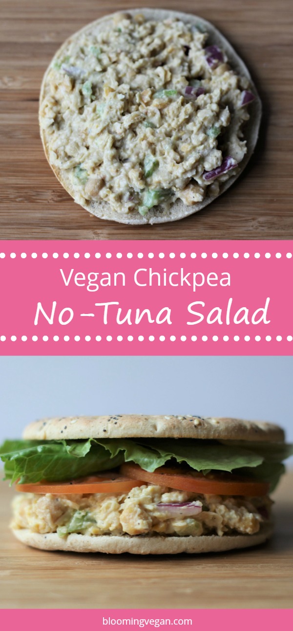 Chickpea No-Tuna Salad | Blooming Vegan