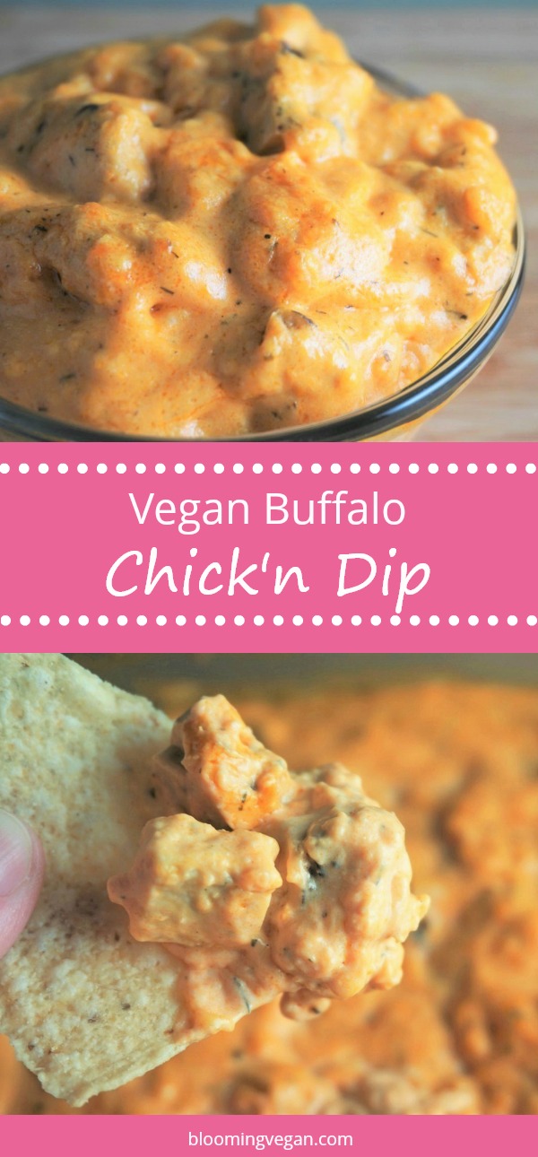 Vegan Buffalo Chick'n Dip | Blooming Vegan